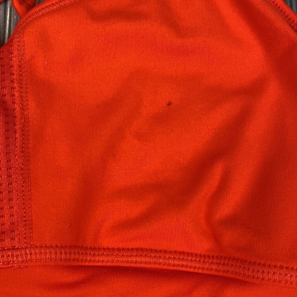 Prana Orange Racer Back Workout Top- size Small - Picture 8 of 12